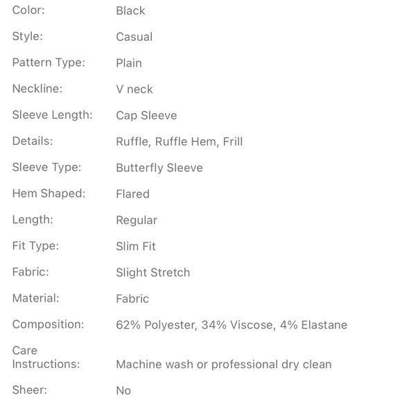 Butterfly Sleeve Waffle Knit Top 🖤 - Picture 3 of 4